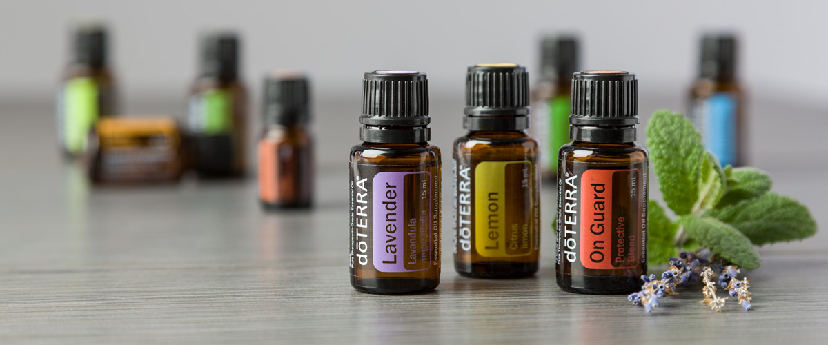 aceites esenciales doterra, lavanda, limón, onguard