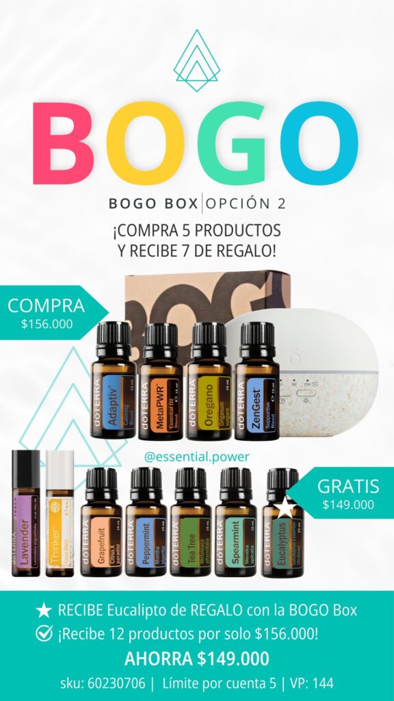 BOGOBOX doTerra Chile Opción 2